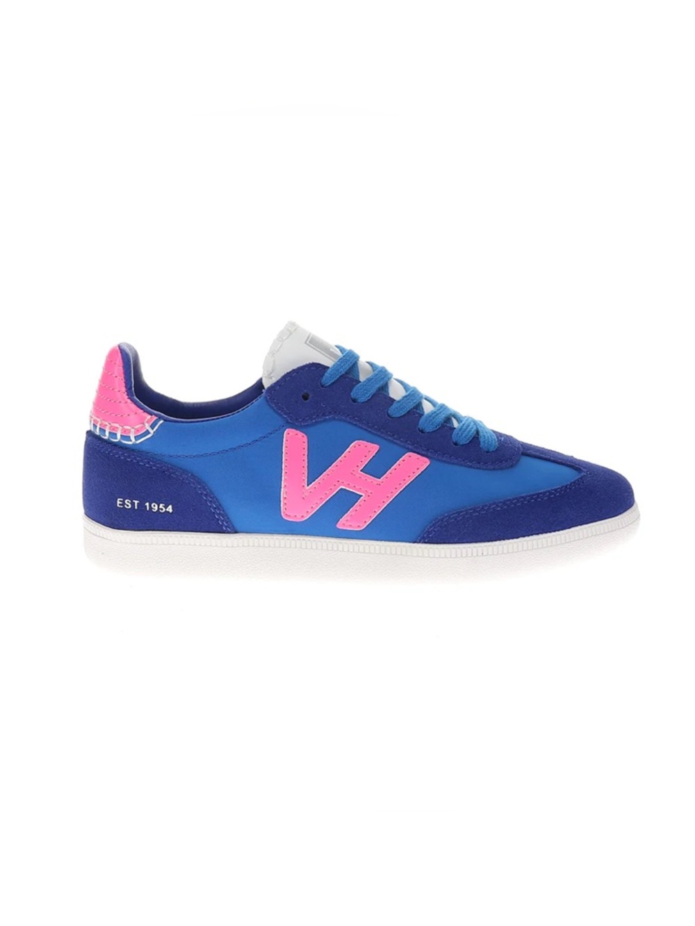 NWT Vintage Havana Crisp Suede Sneakers Electric Blue Sz 6,5